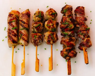 Menu 3x Yakitori Bœuf Fromage